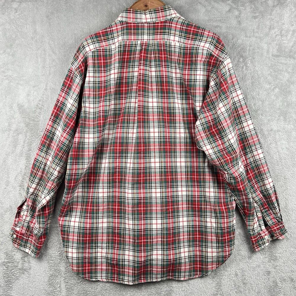 Ralph Lauren Blaire Button Down Shirt Men's XL Multicolor‎ Plaid Preppy Holiday - Picture 2 of 9